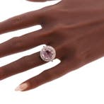Ring - 18 karaat Geel goud - 0.80ct. tw. Diamant, Nieuw