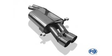FOX Audi 100/A6 type C4 quattro einddemper - 2x76 type 14, Verzenden