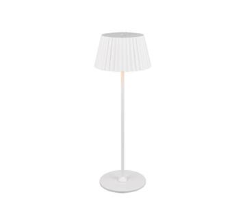 Trio SUAREZ tafellamp | LED | wit mat | Ø 13,5 cm | IP44 | 1, Verzenden, Nieuw