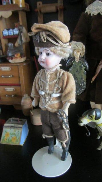 Merkloos - Poupée Cavelerie soldaatje - 1910-1920 -