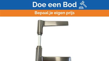 Bieden: Olivari Lama M107 Doorhandle Kit Satin, Ophalen of Verzenden, Nieuw