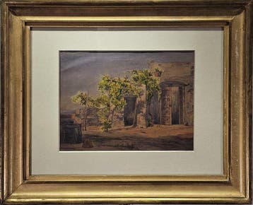 Salomon Hermann David Corrodi (1844-1905) - Casa di Capri