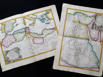 Afrika - [LOT van 2] - Mediterrane Landen / Noord-Afrika /