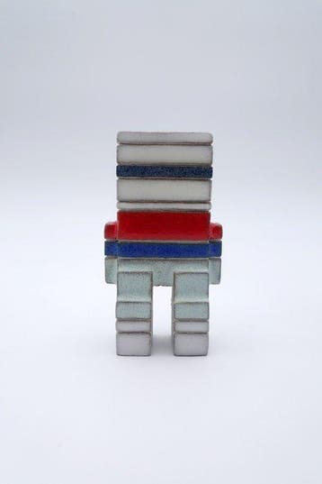 Wxyz (1980) - sculptuur, 322-1 - 90 mm - Steengoed - 2026