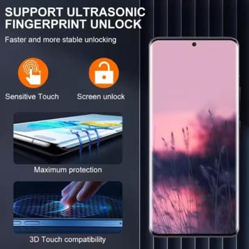 3-Pack Samsung Galaxy S22 - Screen Protector Tempered Glass, Verzenden