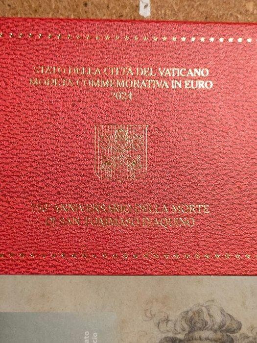 Vaticaan, San Marino. 2 Euro 2024/2025 San Tommaso, Timbres & Monnaies, Monnaies | Europe | Monnaies non-euro