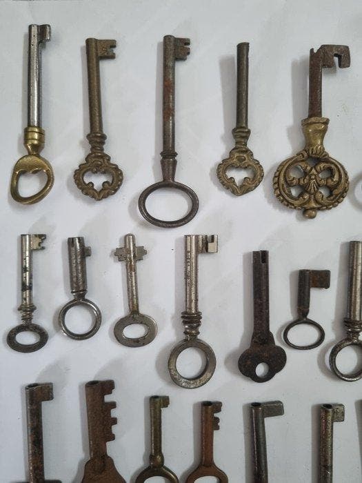 Themacollectie - Sleutels, Antiquités & Art, Curiosités & Brocante