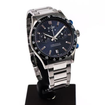 RSW - Swiss Made Chronograph Watch - RSWC130-SS-9 - Sans, Handtassen en Accessoires, Nieuw