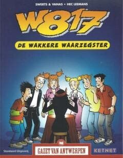 W817 - De wakkere waarzegster / Gazet van Antwerpen / 86, Boeken, Verzenden, Gelezen, Hector Leemans