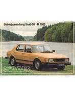 1983 SAAB 99 INSTRUCTIEBOEKJE DUITS, Ophalen of Verzenden
