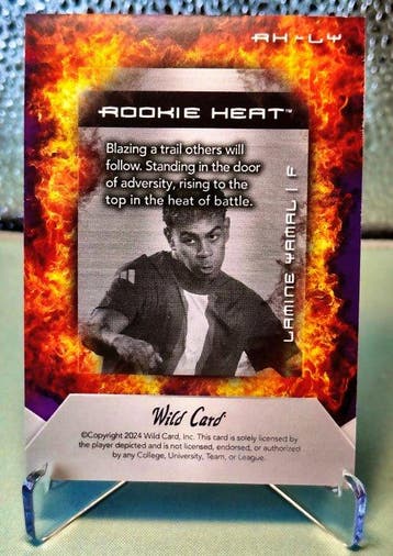 Wild Card True One of One (1/1) Parallel Rookie Heat