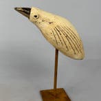 Ewa Budzowska - NO RESERVE- BIRD- decorated 24 carat gold), Antiek en Kunst