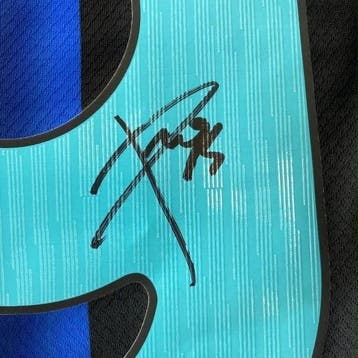 Inter Milan - T-shirt - 2025 - Handgesigneerd