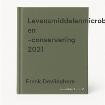 Levensmiddelenmicrobiologie en -conservering 2021, Boeken, Verzenden, Gelezen, Frank Devlieghere