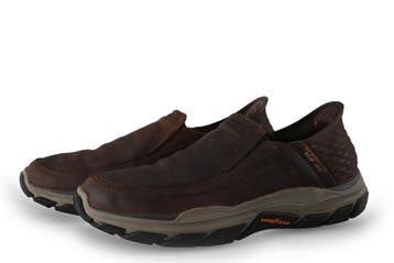 Skechers Instappers in maat 45 Bruin, Verzenden, Overige typen