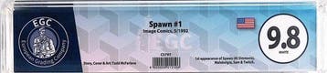 Spawn #1 - EGC 9.8 - 1 Graded comic - EO - 1992, Boeken, Nieuw
