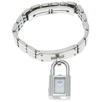 Herms - Kelly Watch Mini Womens Watch with Diamond Bezel -, Nieuw