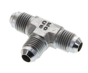 Raccord en T JIC UNF 1/2-20 Mâle Acier 275bar (3863.75psi), Verzenden