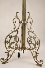 Lamp - Messing, Hout