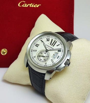 Cartier - Calibre de Cartier - W7100037 - Heren - 2010-2020, Nieuw