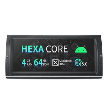 Autoradio Gps Android 12 10.25  Pour Bmw X5 E53 99-06, Verzenden, Nieuw
