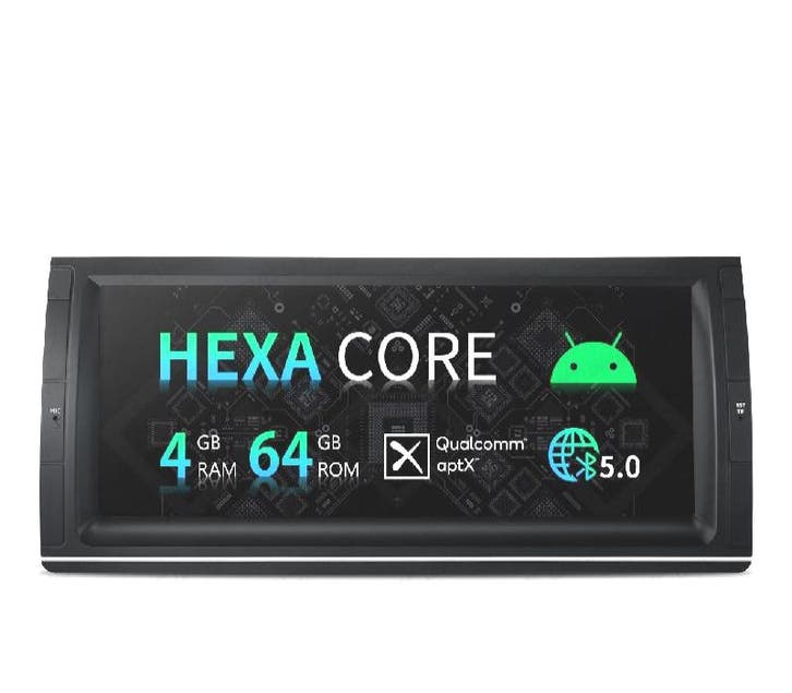Autoradio Gps Android 12 10.25  Pour Bmw X5 E53 99-06, Auto diversen, Autonavigatie, Verzenden