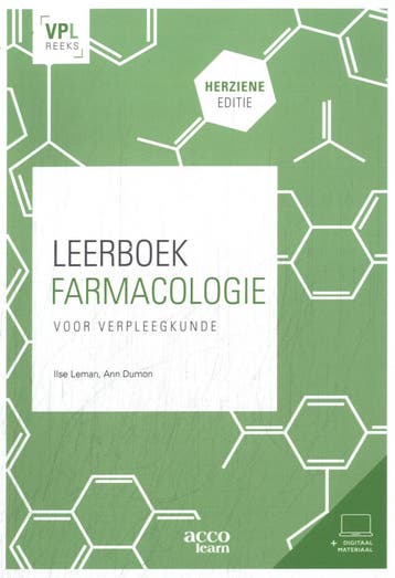 Leerboek farmacologie voor verpleegkunde / VPL-reeks / 3, Boeken, Verzenden, Zo goed als nieuw, Motmans