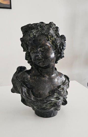 Gustave Van Vaerenbergh - Buste, Buste van een jongen - 31, Antiek en Kunst