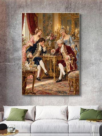 Shayer - The Chess Salon of Versailles - XL - 60x80cm – 1/1