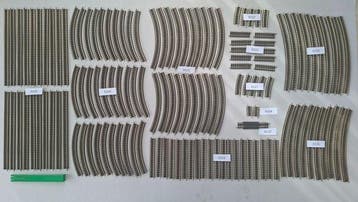Fleischmann N - 9100 serie - Modeltreinsporen (134) - Rails