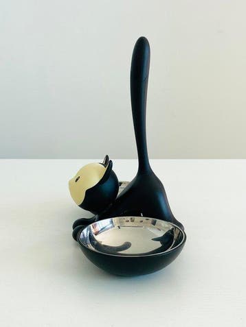 Alessi - Miriam Mirri - Kom - Tigrito Cat Bowl - Staal, Hars
