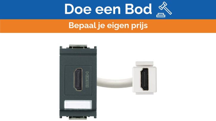 Bieden: VIMAR Durable HDMI Pass-Through Socket for Marine a, Watersport en Boten, Bootonderdelen, Ophalen of Verzenden