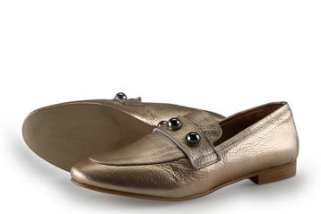 Omoda Loafers in maat 38 Goud, Verzenden, Overige typen