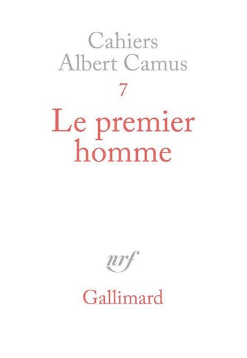 Le premier homme - Camus, Livres, Verzenden