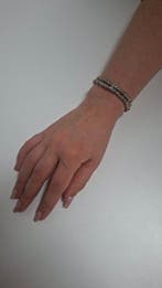 Zonder minimumprijs - Chini - Armband - 18 karaat Zilver,