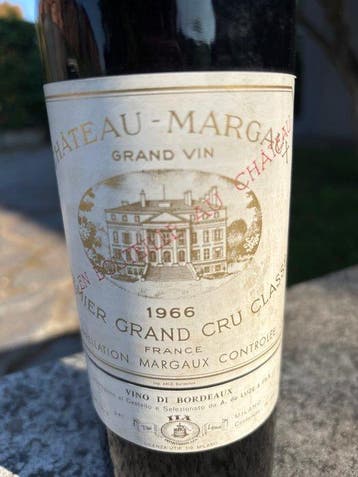 1966 Château Margaux - Margaux 1er Grand Cru Classé - 1