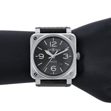 Bell & Ross - Aviation - Zonder minimumprijs - BR03-92-S -