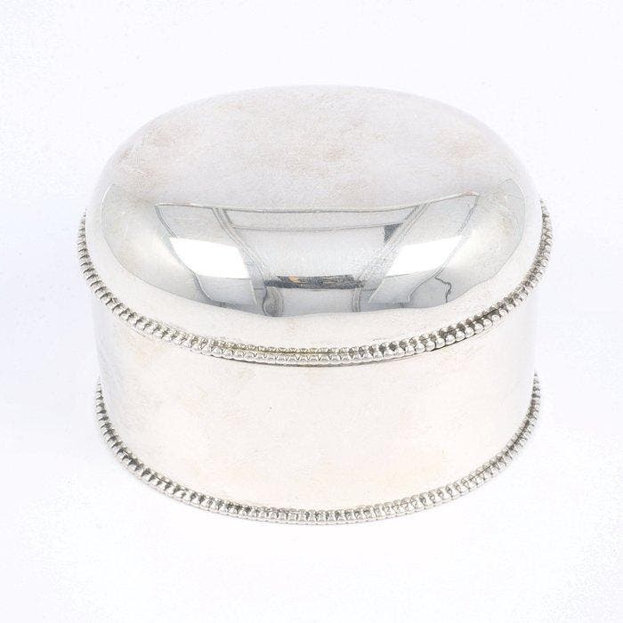 J.M. van Kempen - Theedoos - Boîte - Argent 833, Antiek en Kunst, Antiek | Zilver en Goud
