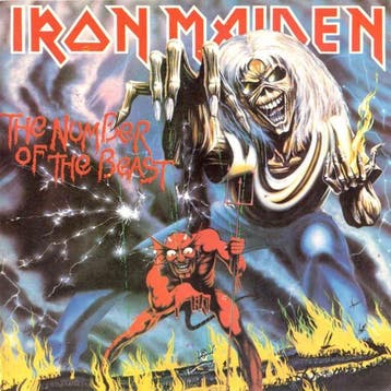 Iron Maiden - The Number Of The Beast, Verzenden, Gebruikt