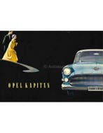 1957 OPEL KAPITÄN BROCHURE ZWEEDS, Nieuw