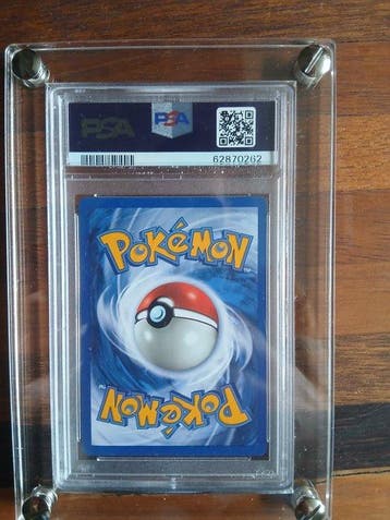 Pokémon - 1 Graded card - Blastoise 2 Holo - PSA 8 - WOTC -, Hobby en Vrije tijd, Nieuw