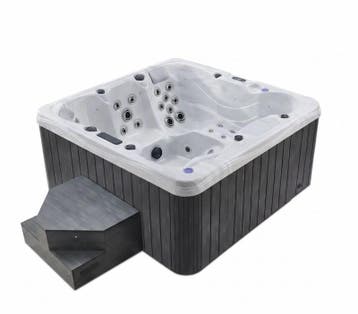 W’eau Geneva professionele spa 5 persoons, Tuin en Terras, Ophalen of Verzenden, Nieuw