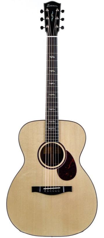 Eastman Luthier OM Quilted Sapele European Spruce, Verzenden