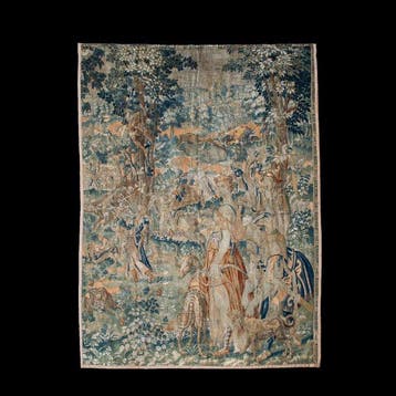 Flandres - Tapisserie - 2.45 m - 1.87 m - Diane chasseresse