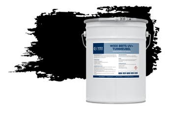 Wixx Tuinmeubelbeits UV+ RAL 9005 | Gitzwart 2.5L, Verzenden, Nieuw