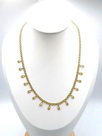 Collier ras du cou - 18 carats Or jaune