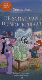 De Schat van de Spookpiraat - Geronimo Stilton - 1 cd, Verzenden, Gelezen, Geronimo Stilton