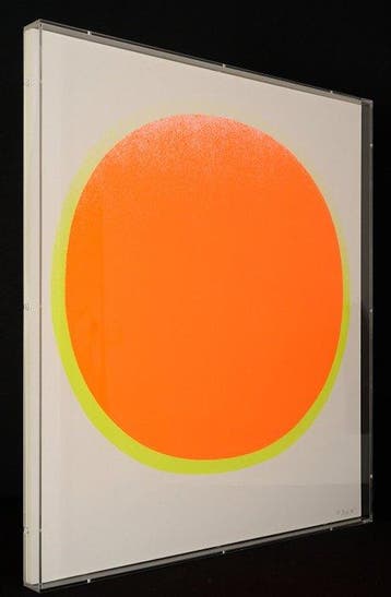 Rupprecht Geiger (1908-2009) - Selten - Signierten Siebdruck