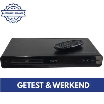 Philips BDP5100 | Blu Ray Speler | DVD Speler | Bluray, Audio, Tv en Foto, Blu-ray-spelers, Verzenden, Gebruikt, Philips