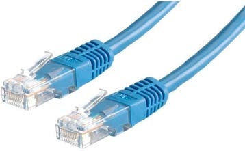 Value 1m Cat6 UTP Blauw Nieuw, Ophalen of Verzenden, Zo goed als nieuw